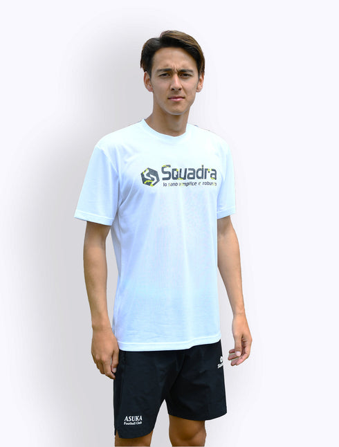 スクアドラ / コットンタッチドライTシャツ (カモフラSQ) 吸水速乾 吸汗速乾 蒸れない 化学繊維 合成繊維 ポリエステル 100 汗染み できない すぐ乾く テックウェア スポーツウェア ジム ヨガ 新素材 スポーツブランド 普段着 筋トレ メンズ おしゃれ かっこいい